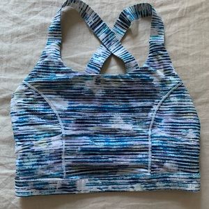 Lululemon Crop Top - Built in Sports Bra